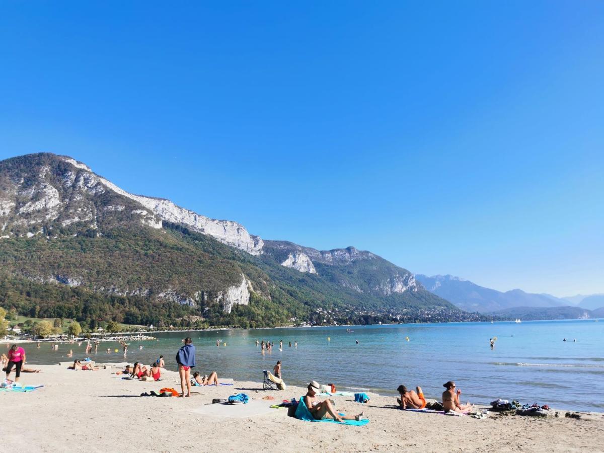 Charmant Appartement A 1 Minute Du Lac Annecy Eksteriør billede
