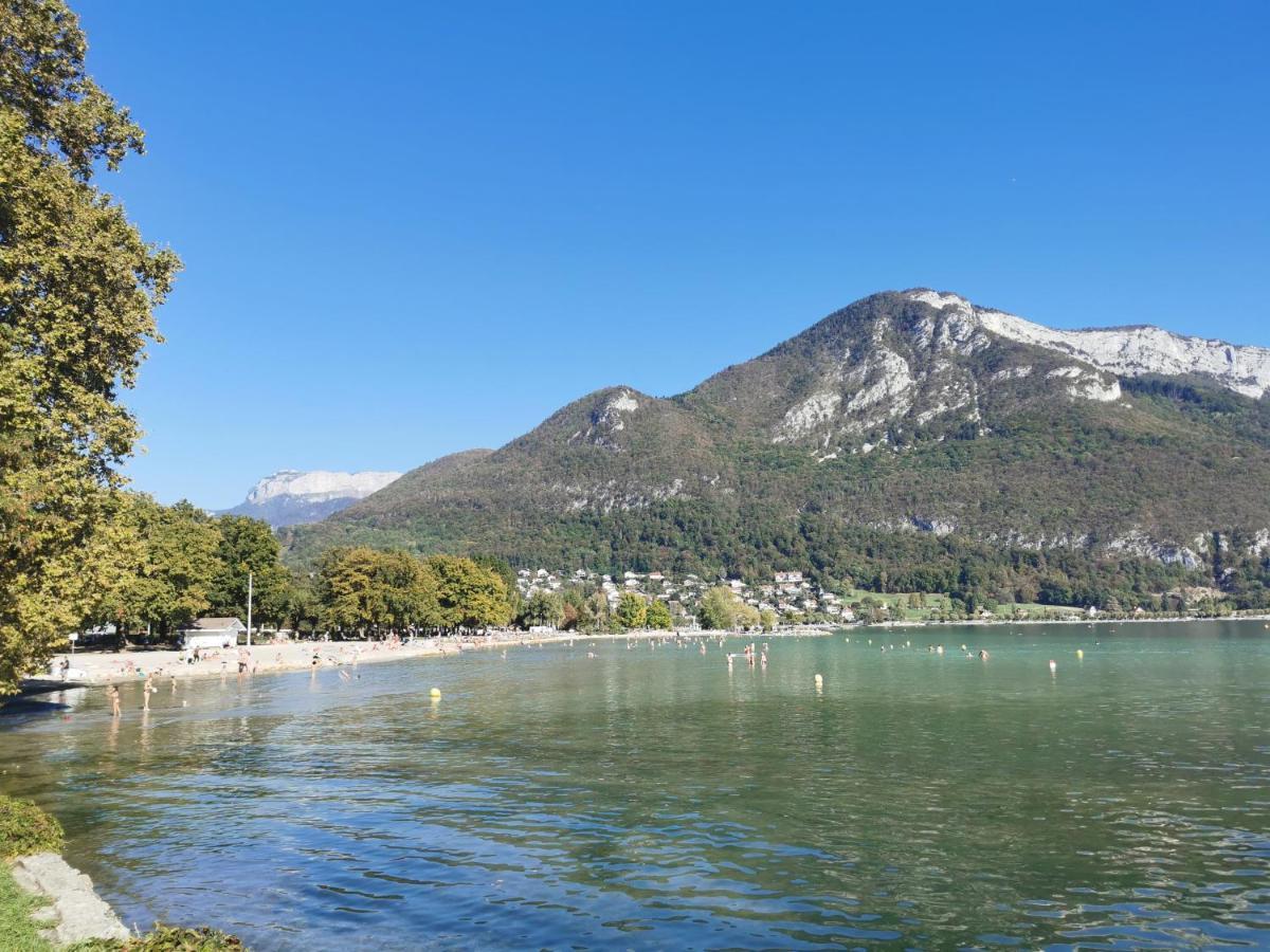 Charmant Appartement A 1 Minute Du Lac Annecy Eksteriør billede