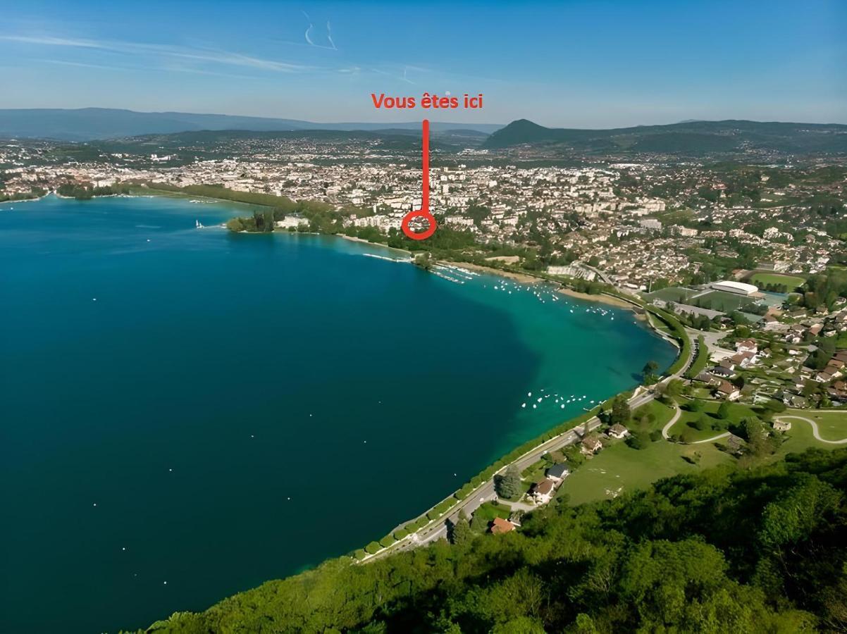 Charmant Appartement A 1 Minute Du Lac Annecy Eksteriør billede